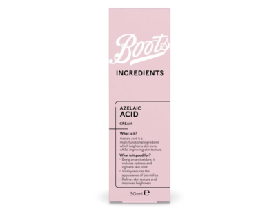 Boots Ingredients Azelaic Acid Gel Cream, 30 mL