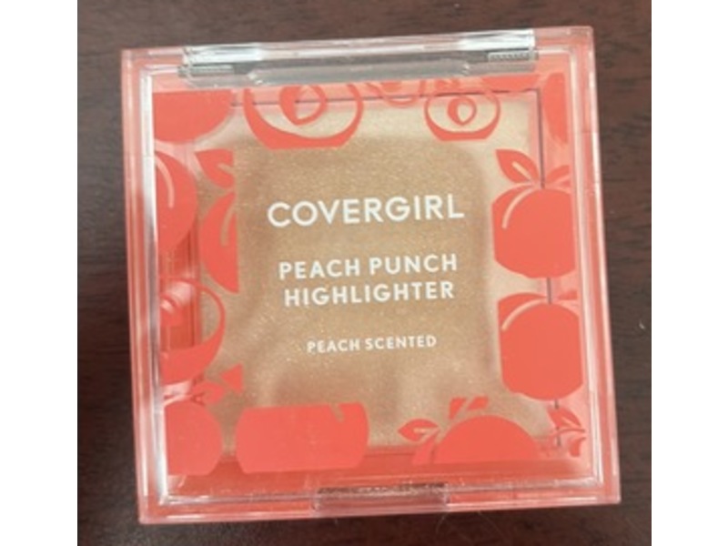 CoverGirl Peach Punch Highlighter, Peach Scented, 0.12 oz/3.4 g
