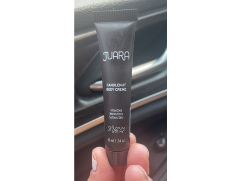 Juara Body Creme, Candlenut, 0.34 oz/10 mL