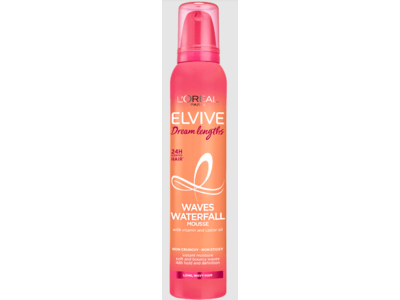 L'Oreal Paris Elvive Dream Lengths Waves Waterfall Mousse, 200 mL