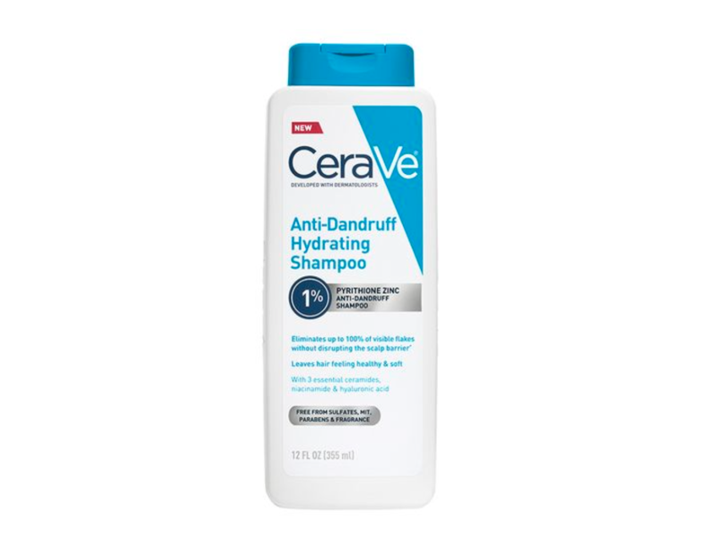 CeraVe Anti-Dandruff Hydrating Shampoo, 12 fl oz/355 mL