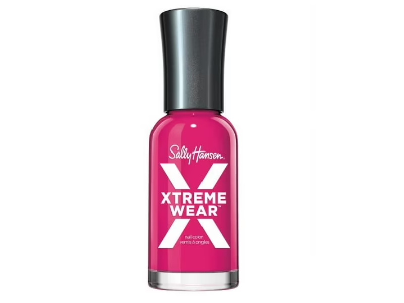 Sally Hansen Hard As Nails Xtreme Wear Nail Color, Fuchsia Power, 0.4 fl oz/11.8 mL
