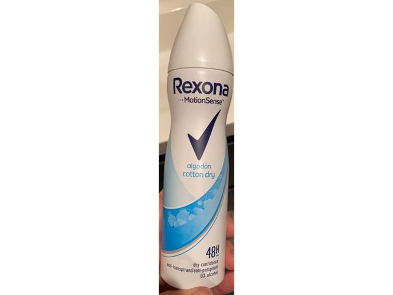 Rexona Motionsense Dry Confidence Anti-Perspirant, Cotton Dry, 150 mL