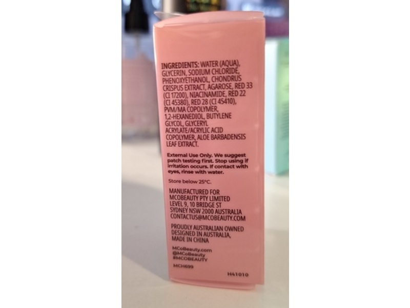 McoBeauty Bouncy Jelly Tint Cheek & Lip Stain, Pink Pop, 0.24 oz/7 g