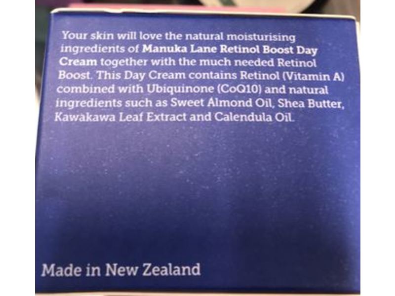 Manuka Lane Retinol Boost Day Cream