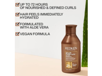 Redken All Soft Mega Curls Shampoo, Aloe + 2% Nourish Complex, 10.1 fl oz/300 mL - thumbnail 2