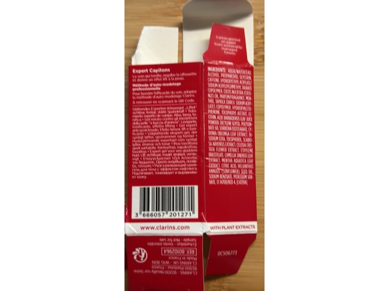 Clarins Paris Body Fit Active Skin Smoothing Expert, 0.2 oz/8 mL