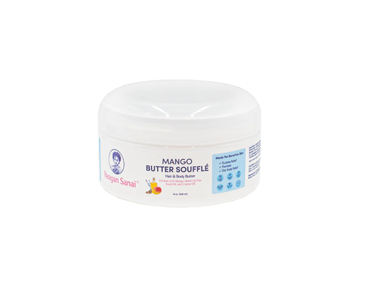 Reagan Sanai Hair & Body Butter, Mango Butter Souffle, 8 oz/236 mL