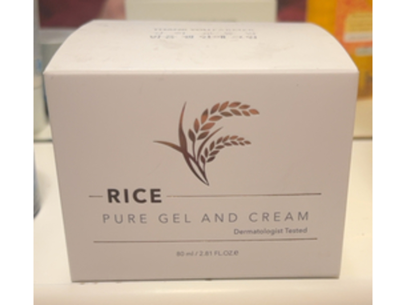 Thankyou Farmer Pure Gel & Cream, Rice, 2.81 fl oz/80 mL