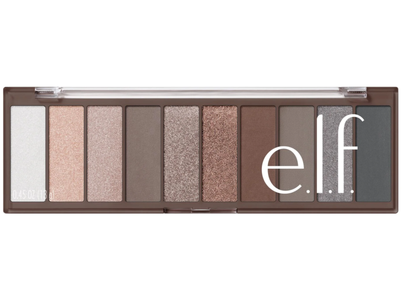 e.l.f Cosmetics Perfect 10 Eyeshadow, Everyday Smoky, 0.45 oz/13 g