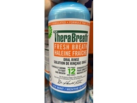 Thera Breath Fresh Breath Oral Rinse, Icy Mint, 33.8 fl oz/1 L - Image 3