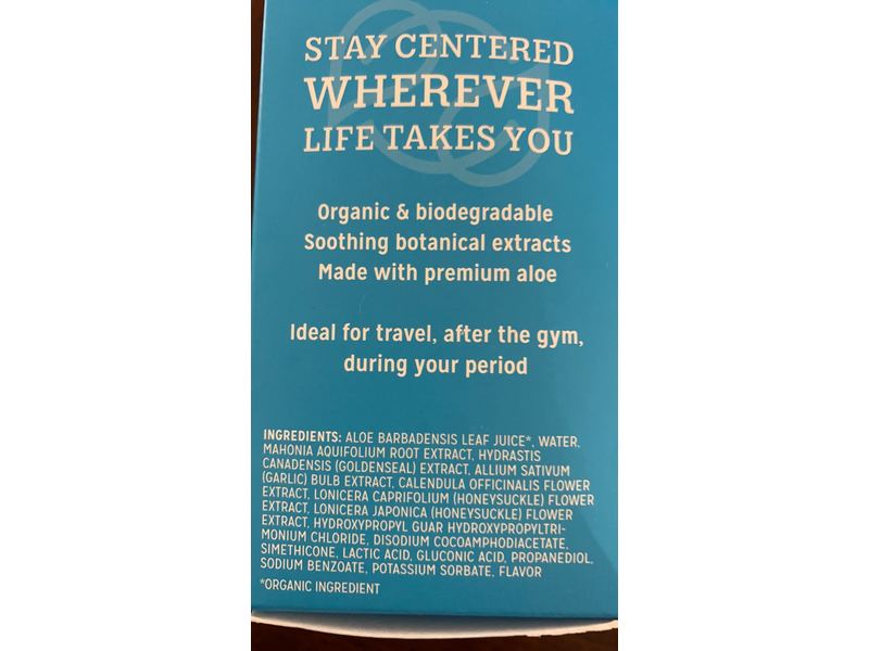 Good Clean Love Re Balance Personal Moisturizing & Cleaning Wipes, 12 Count