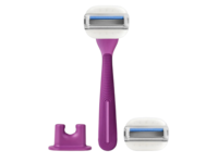 Flamingo Moisture Plus Razor Set, Aloe, Coconut & Shea Butter, 0.13 fl oz/3.55 g, 8 Count - Image 2