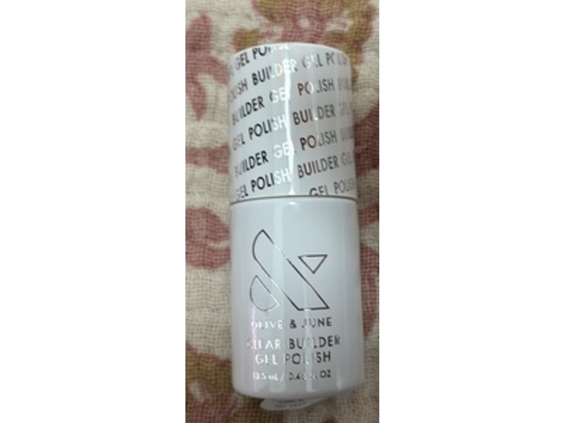 Olive & June Builder Gel Nail Polish, Clear, 0.46 fl oz/13.5 mL