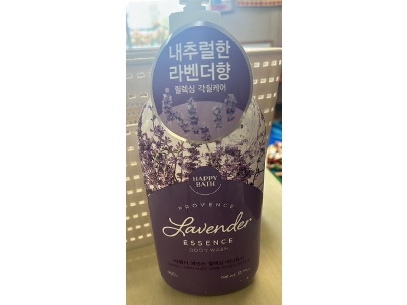 Happy Bath Body Wash, Provence Lavender Essence, 31.74 oz/900 g