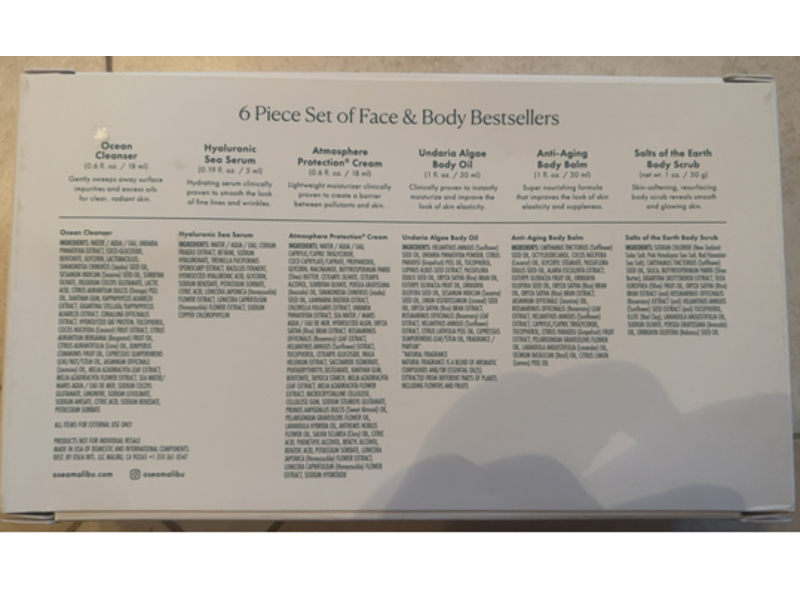 Osea Bestseller Minis Collection Set