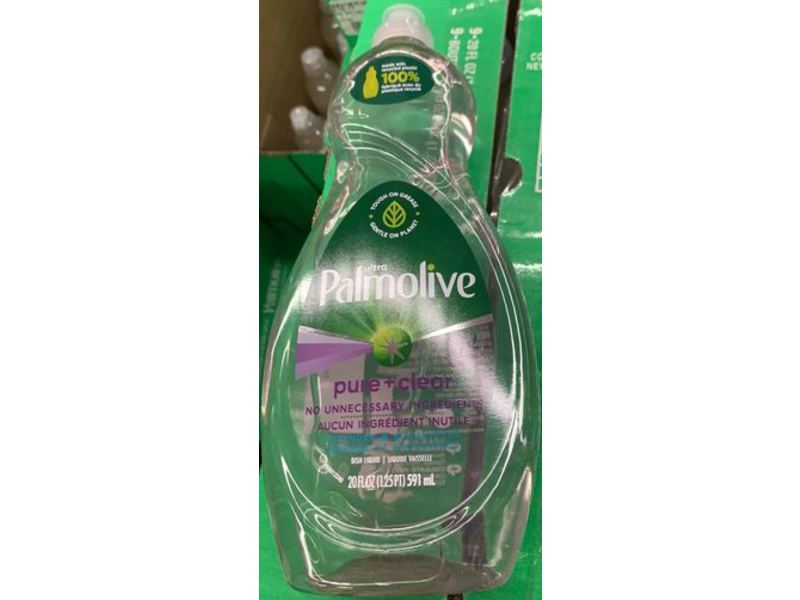 Palmolive Utra Dish Liquid, Pure + Clear, Lavender + Eucalyptus, 20 fl oz/591 mL