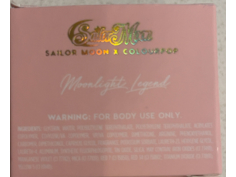 Colourpop Glittery Obsessed Body Glitter, Moon Prism Power, 0.3 oz/15 g