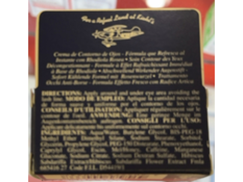 Kiehl's Facial Fuel Eye De-Puffer, Hibiscus Extract, 0.17 oz/5 g