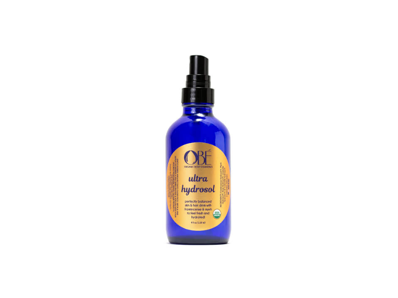 Organic Body Essentials Ultra Hydrosol Skin & Hair Mist, 4 fl oz/118 mL