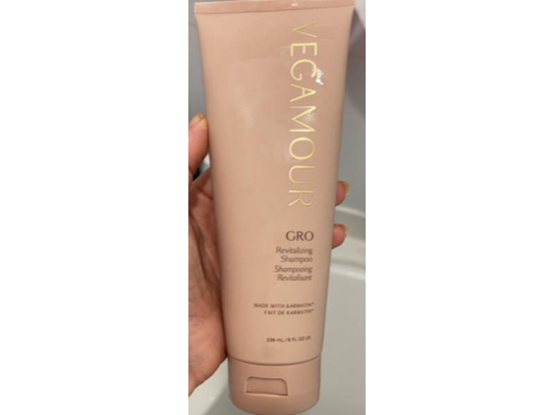 Vegamour Gro Revitalizing Shampoo, 8 fl oz/236 mL