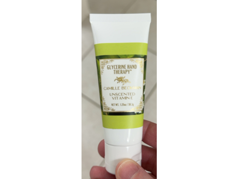 Camille Beckman Glycerine Hand Therapy, Vitamin E, 1.35 oz/38.3 g