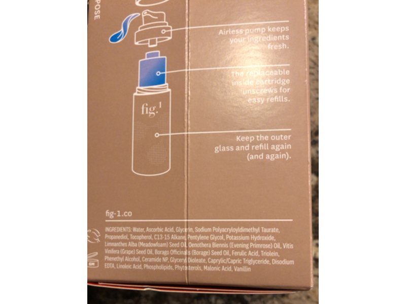 Fig.1 Women's Vitamin C 15% Treatment, 1 fl oz/30 mL