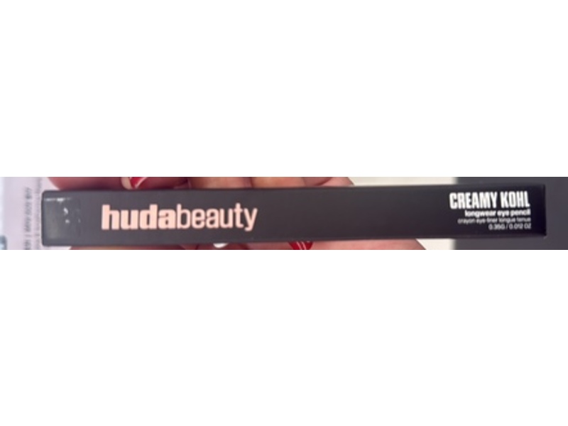 Huda Beauty Creamy Kohl Longwear Eye Pencil, Very Vanta, 0.013 oz/0.35 g