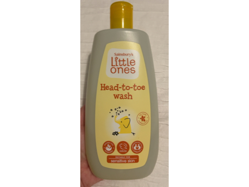 Sainsbury's Little Ones Head-To-Toe Wash, 500mL