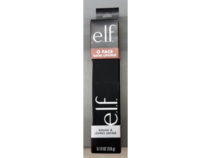 e.l.f. O Face Satin Lipstick, Drive, 0.13 oz/3.8 g