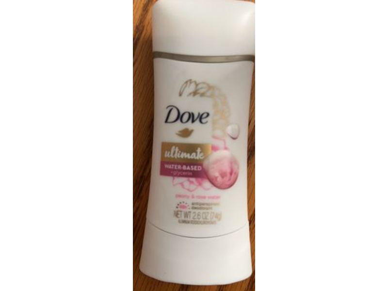 Dove Antiperspirant Deodorant, Peony & Rose Water, 2.6 oz/74 g