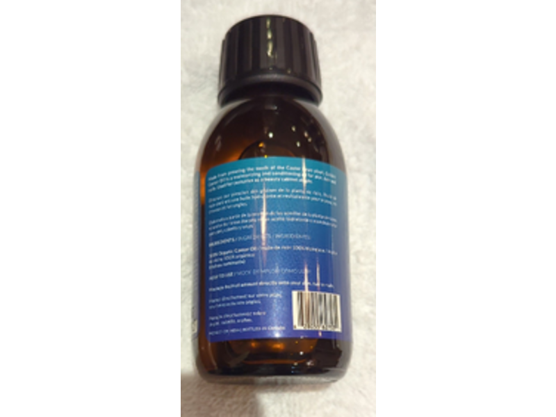 Queen Of The Thrones Organic Golden Castor Oil,3.38 fl oz/100 mL