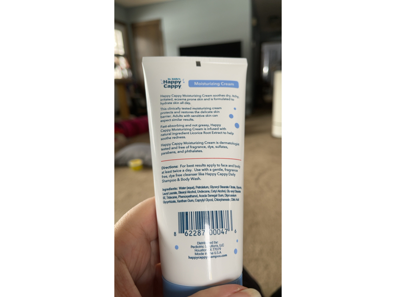 Happy Cappy Dr. Eddie's Moisturizing Cream, 6 fl oz/177 mL