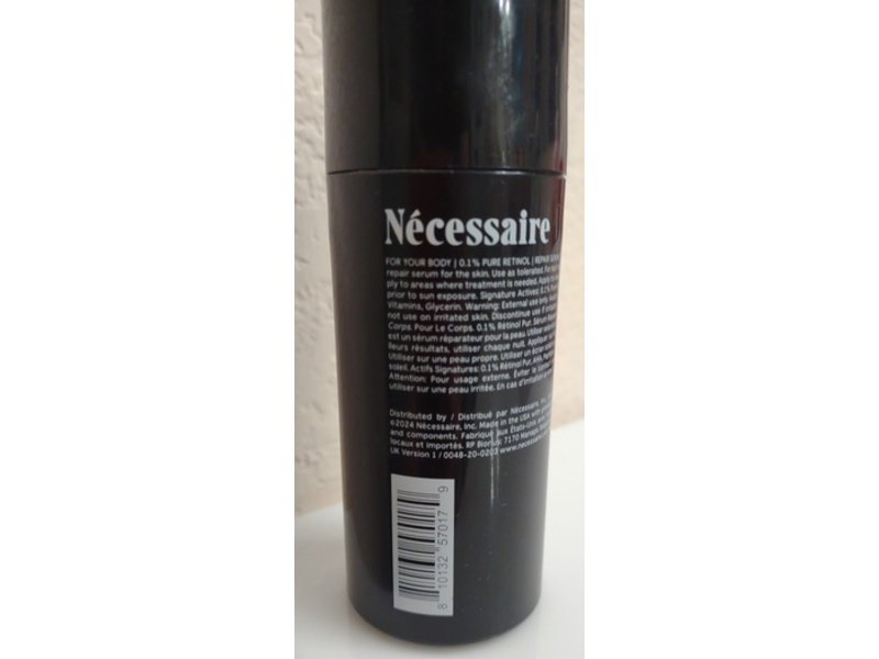 Necessaire The Body Retinol Serum , 1.7 fl oz/50 mL
