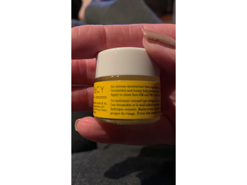 Farmacy Honey Halo Ceramide Face Moisturizer Cream, 9 mL