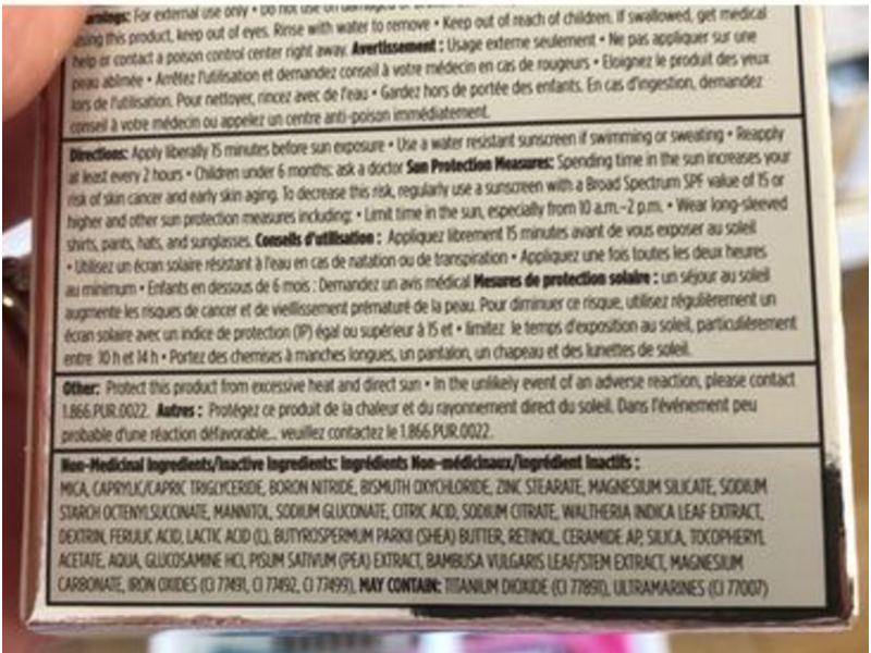 Pur 4-In-1 Pressed Mineral Makeup, SPF 15, Linen, 0.28 oz