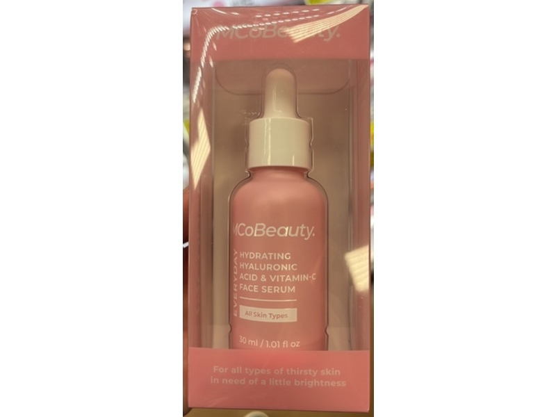 MCoBeauty Everyday Face Serum, Hyaluronic Acid & Vitamin C, 1.01 fl oz/30 mL