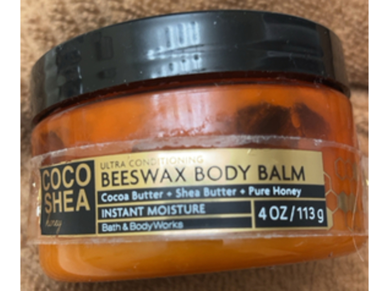 Coco Shea Honey Beeswax Body Balm, 4 oz / 113 g, Bath & Body Works