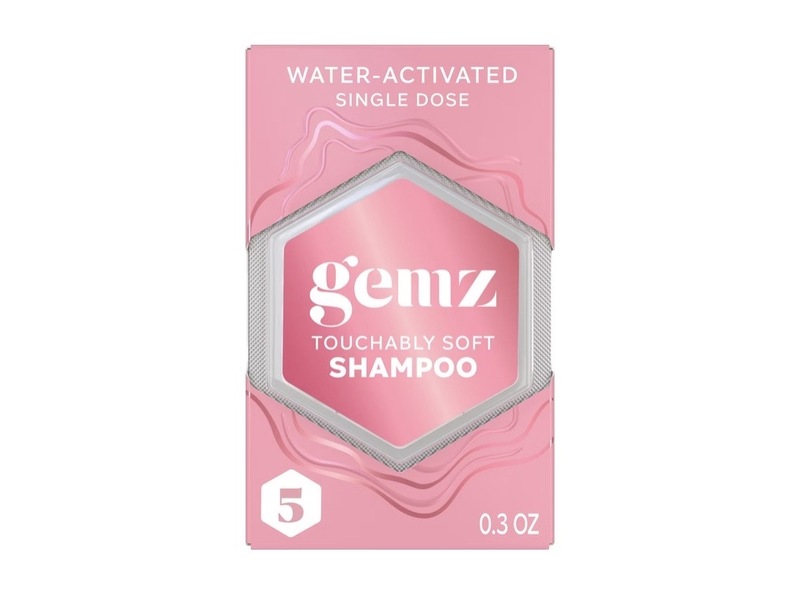 Gemz Touchably Soft Shampoo, 0.3 oz, 5 Count
