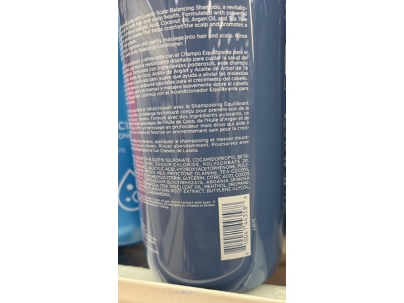 Luseta Scalp Balancing Shampoo, 33.8 fl oz/1 L