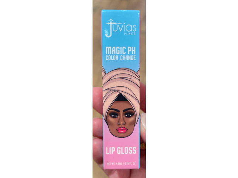 Juvia’s Place Magic PH Color Change Lip Gloss, Mood, 0.15 fl oz/4.5 mL