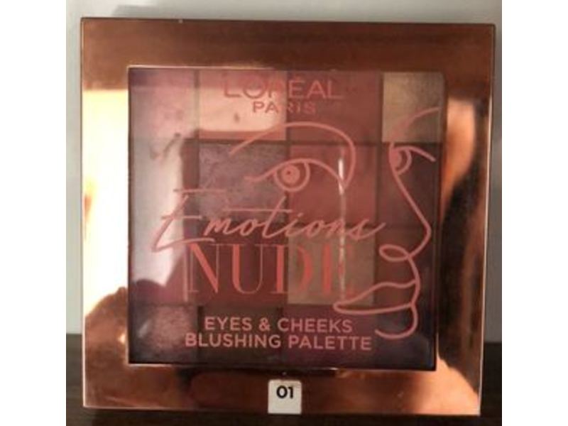 L'Oreal Paris Emotions Nude Eyes & Cheeks Blushing Palette