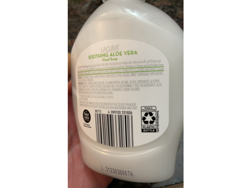 Lacura Soothing Aloe Vera Hand Soap, 7.5 fl oz (221 mL)