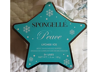 Spongelle Body Wash Infused Buffer, Lychee Ice, 1.5 oz/43 g - Image 3