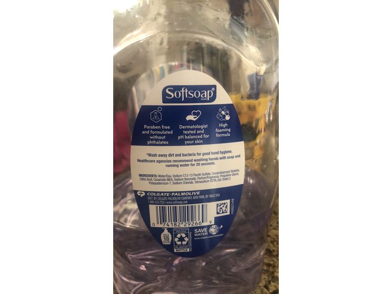 Softsoap Advance Clean Hand Soap, 80 fl oz/2.36 L