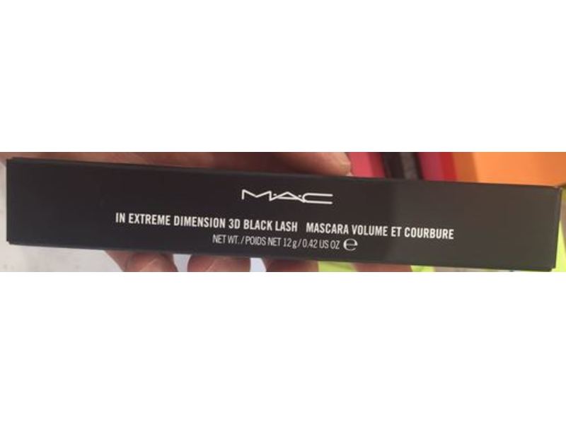 M.A.C In Extreme Dimension 3D Black Lash Mascara, 0.42 oz/12 g