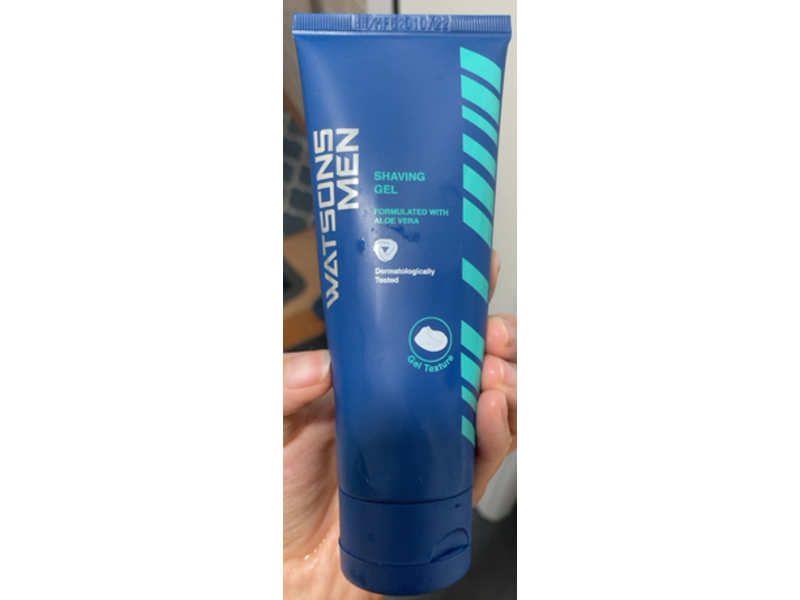 Watson Men Shaving Gel, Aloe Vera, 100 g