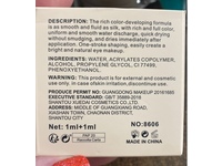 Shedoes Double End Stamp Eyeliner, Black 01, 2 mL - thumbnail 2