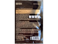 Original Derma Beauty Facial Ampoule Mask, 2x Black Snail, 0.77 fl oz/23 mL - thumbnail 2