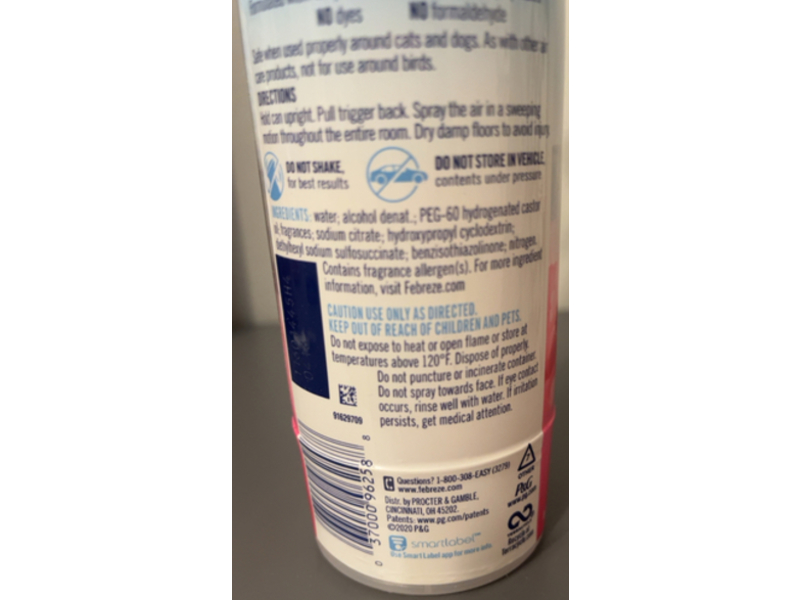 Febreze Air April Fresh, Downy Scent, 8.8 oz/250 g